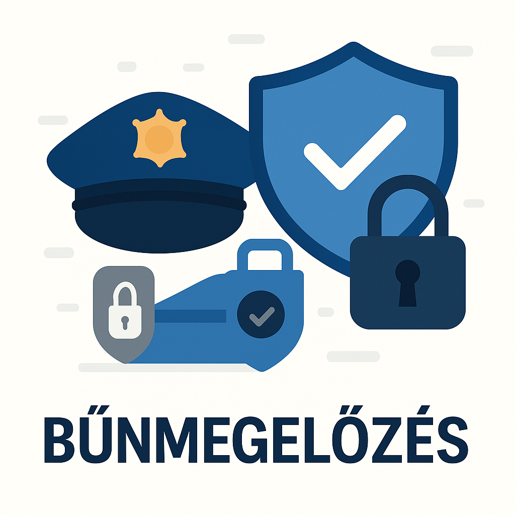 Bűnmegelőzés ikon